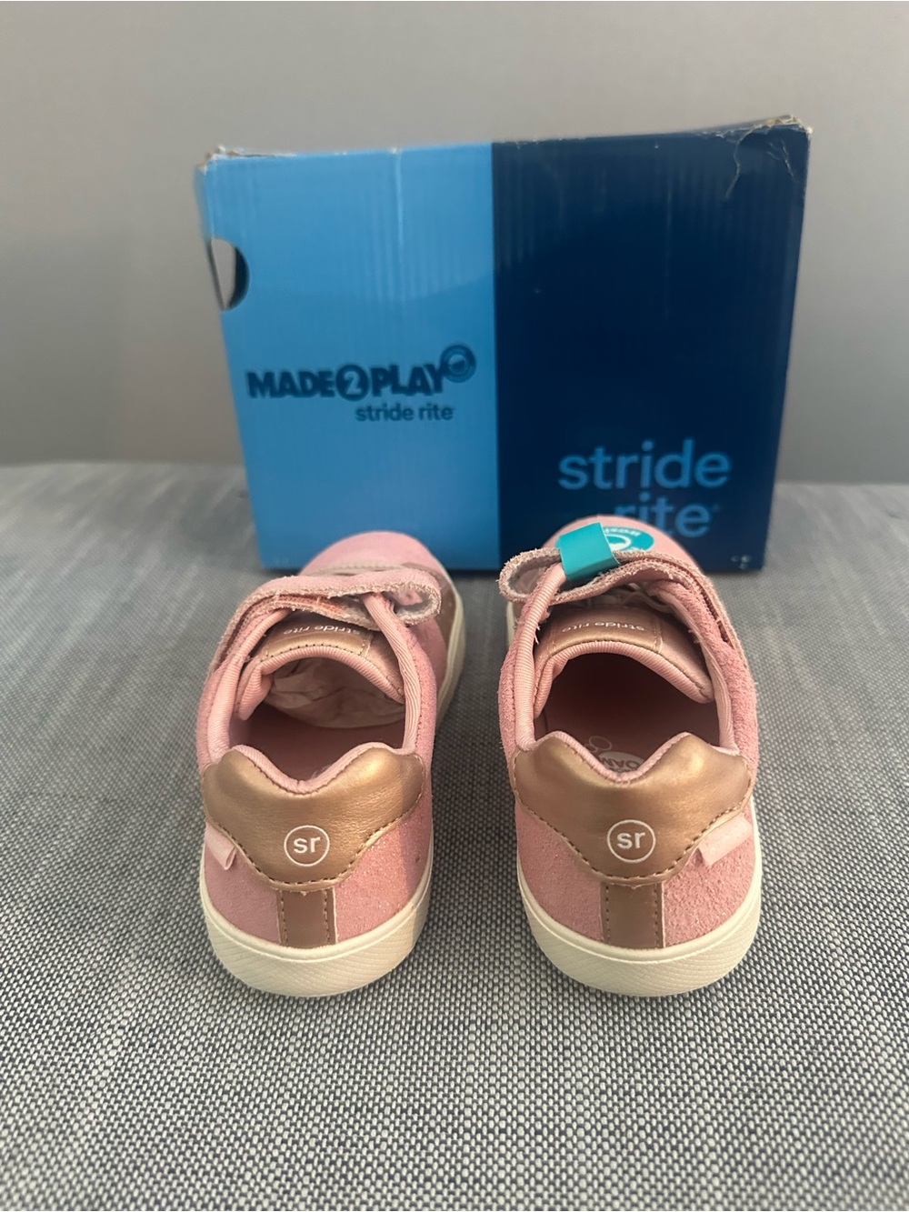 Stride Rite Baby-Girl’s Made2Play Maci Sneaker, Pink, 9.5 Toddler - Picture 8 of 8